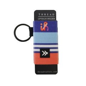 Thread Lip Balm Holder Multi Stripe